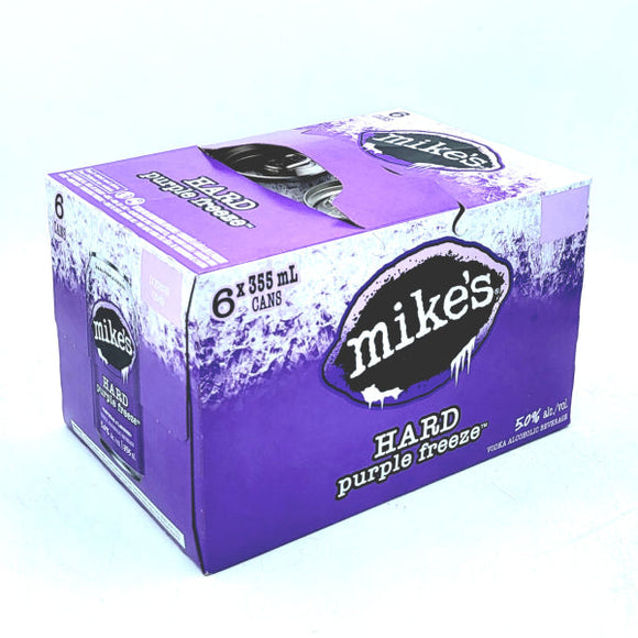 MIKE'S HARD PURPLE FREEZE 6 CANS