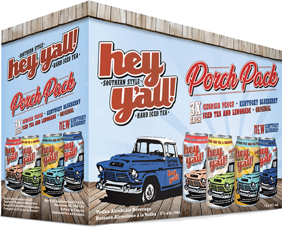 HEY Y'ALL PORCH PACK 2022 12 CANS