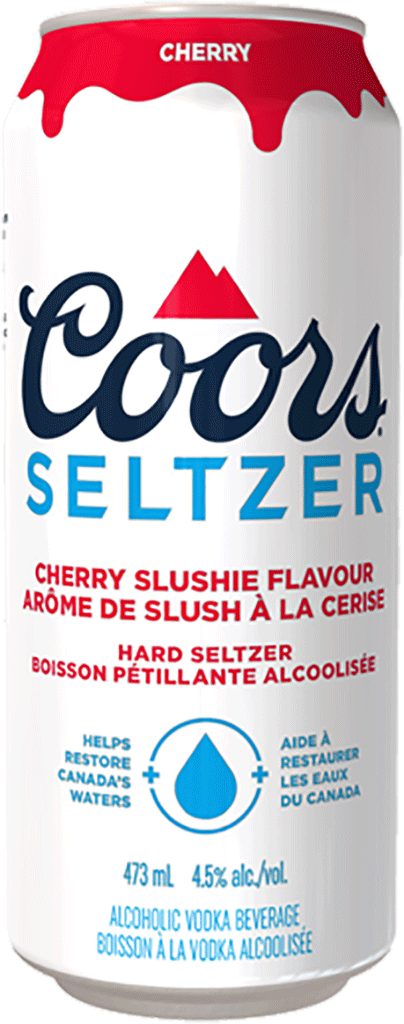 COORS SELTZER CHERRY SLUSHIE 473 ML SINGLE CAN
