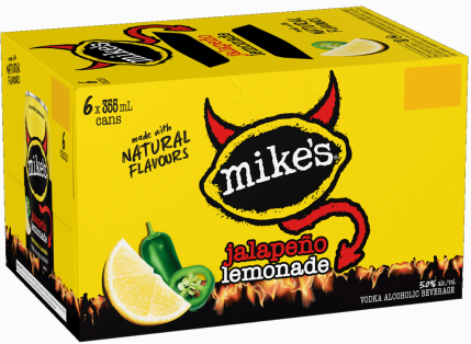 MIKE'S HARD JALAPENO LEMONADE 6 CANS
