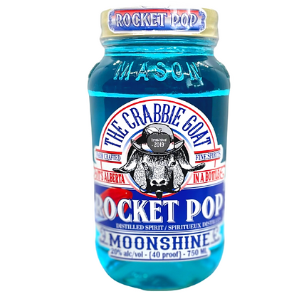 CRABBIE GOAT ROCKET POP MOONSHINE 750 ML