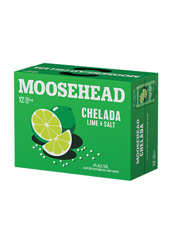 MOOSEHEAD CHELADA, 355ML 12UC