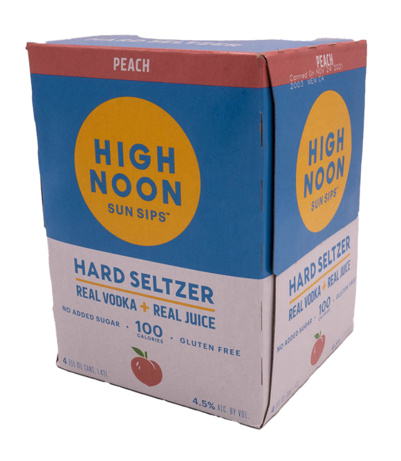 HIGH NOON PEACH 4 PACK