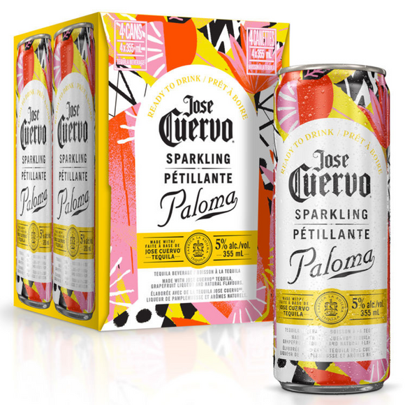 JOSE CUERVO SPARKLING PALOMA 4 PACK