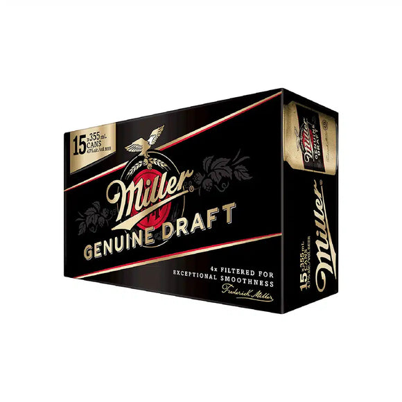 MILLER GENUINE DRAFT 15PK