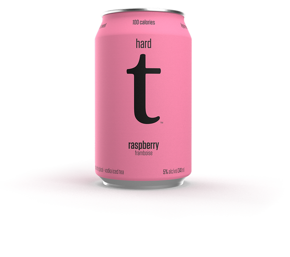 HARD T RASPBERRY - VODKA ICED 6 CANS