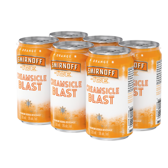 SMIRNOFF ICE CREAMSICLE BLAST 6 CANS