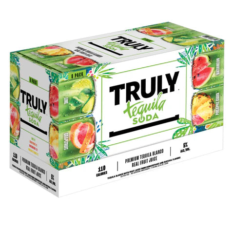 TRULY TEQUILA SODA MIX 8PK CANS