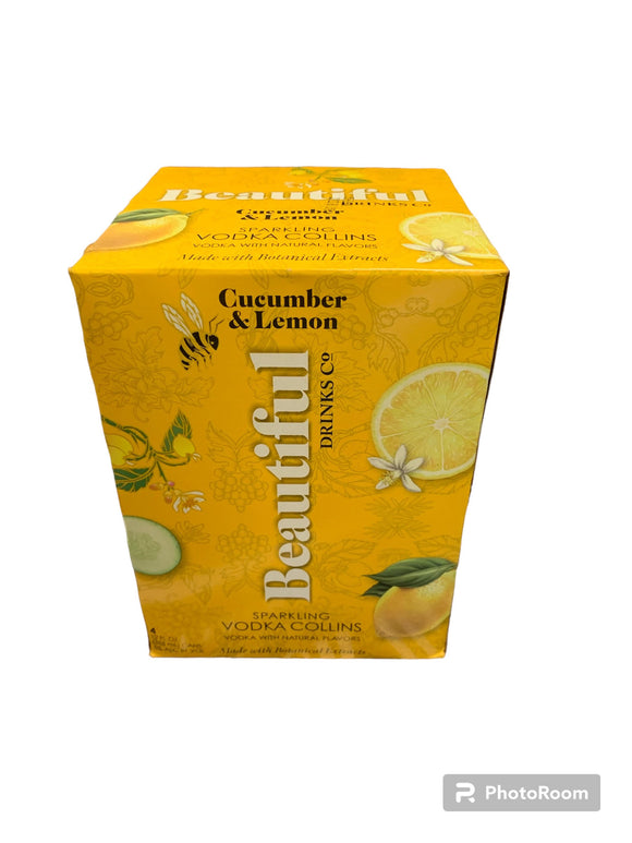 BEAUTIFUL DRINKS LEMON VODKA COLLINS