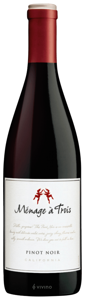 MENAGE A TROIS PINOT NOIR 750 ML