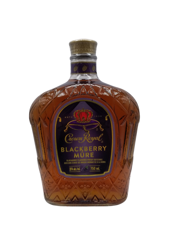 CROWN ROYAL BLACKBERRY 750 ML