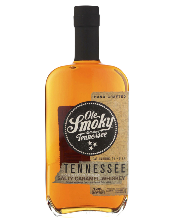 OLE SMOKY SALTY CARAMEL WHISKEY 750 ML