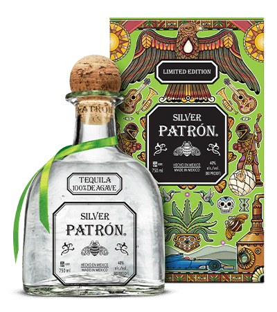 PATRON SILVER (HERITAGE TIN) 750 ML