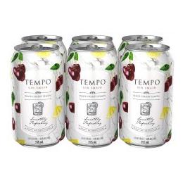 TEMPO GIN SMASH BLACK CHERRY LEMON 6 CANS