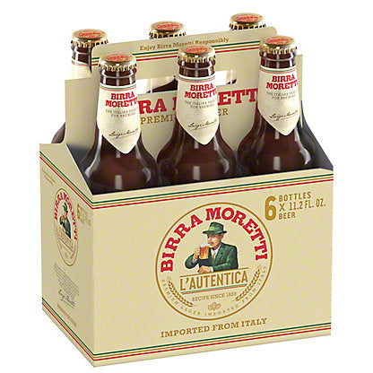 BIRRA MORETTI 6 BTLS