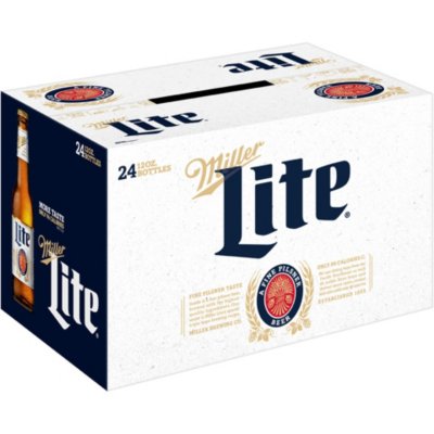 MILLER LITE 24 BOTTLES