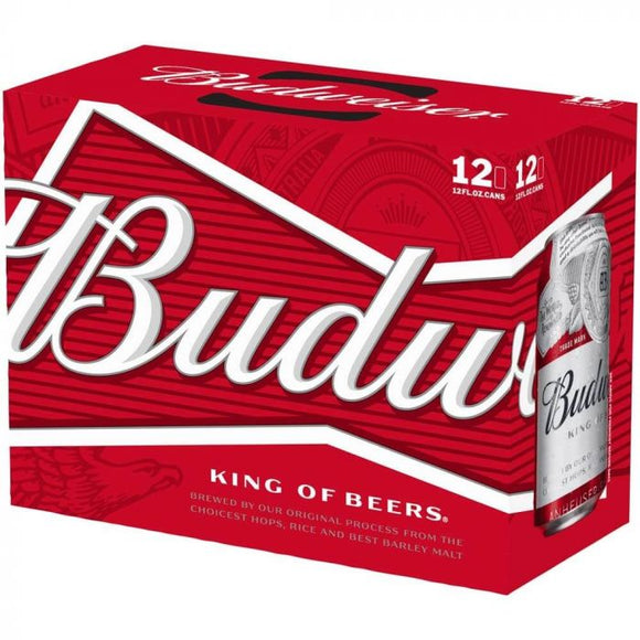 Budweiser 12 Can Ctn 355ML