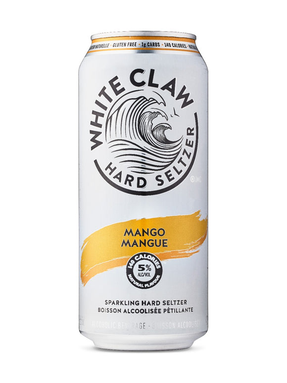 WHITE CLAW MANGO 473ML SINGLE CAN