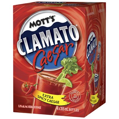 MOTT'S CLAMATO CAESAR EXTRA SP