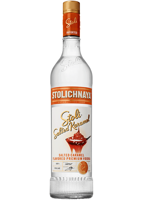 STOLICHNAYA SALTED KARAMEL VOD