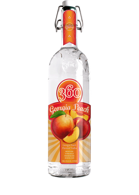 360 GEORGIA PEACH VODKA 750 ML