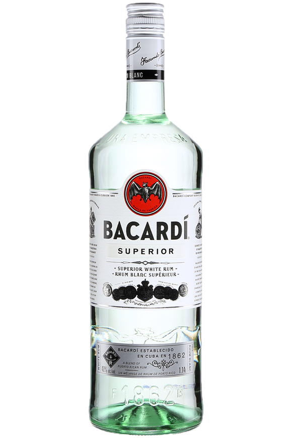BACARDI WHITE RUM 1.14 L