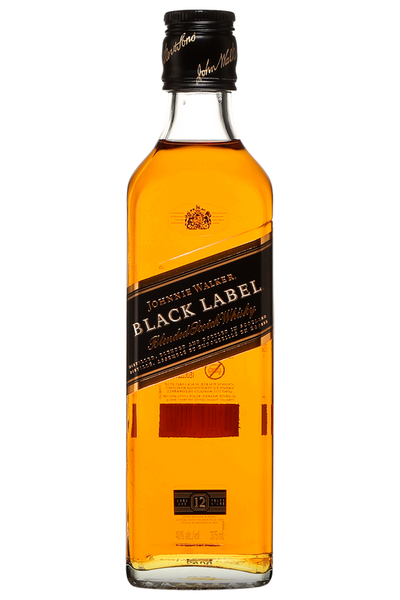 JOHNNIE WALKER BLACK LABEL 375 ML