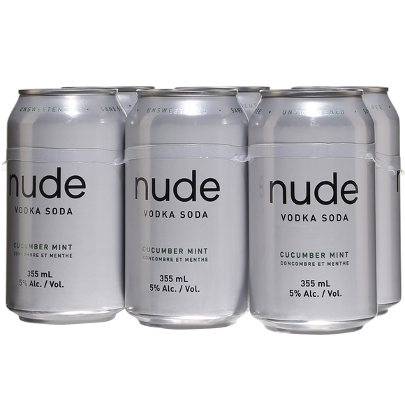 NUDE VODKA SODA CUCUMBER MINT