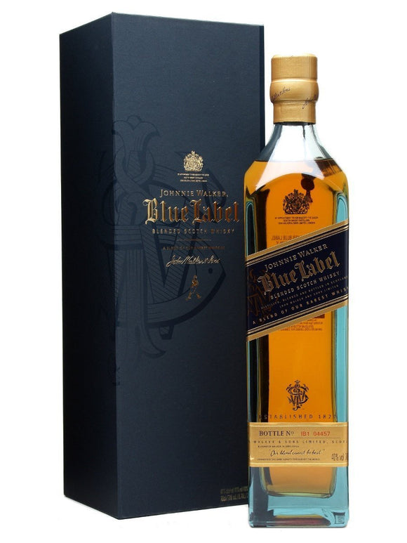 JOHNNIE WALKER BLUE LABEL 750 ML
