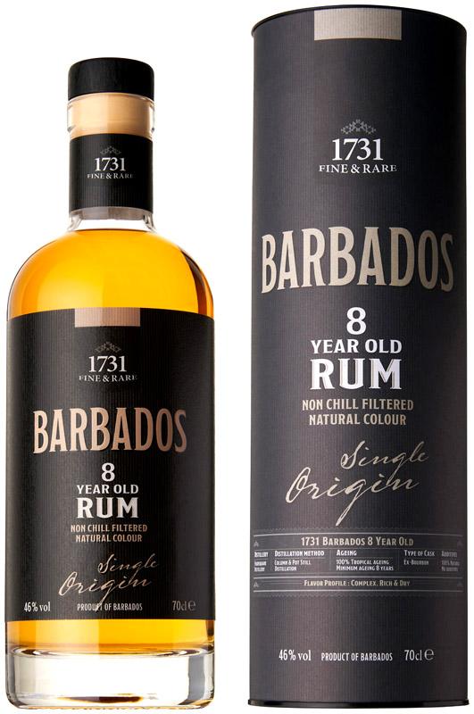 1731 BARBADOS 8 YEAR OLD 750 ML