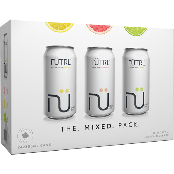 NUTRL VODKA SODA 24 MIX PACK