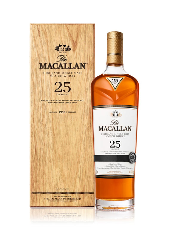 THE MACALLAN 25 YEAR OLD 750 ML