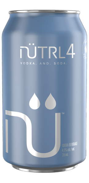 NUTRL VODKA AND SODA 4%