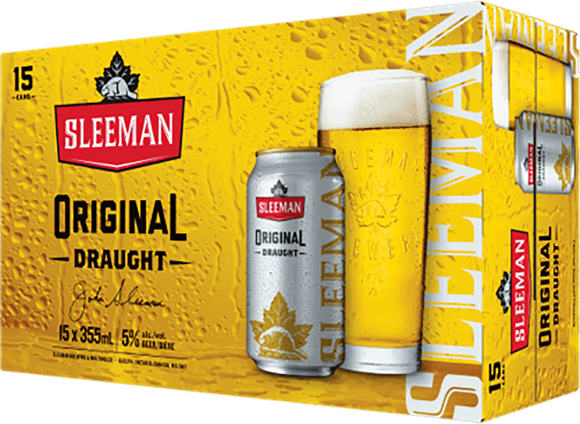 SLEEMAN ORIGINAL DRAUGHT 15 PK