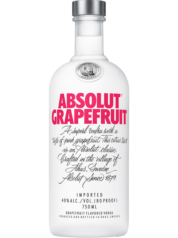 ABSOLUT GRAPEFRUIT 750 ML