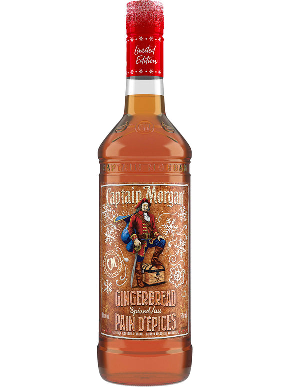 CAPTAIN MORGAN GINGERBREAD SPICED RUM 750 ML