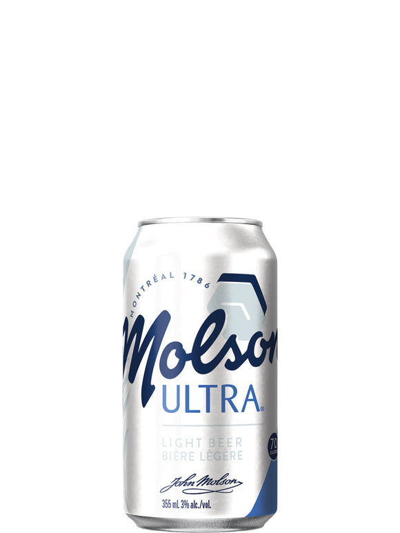 MOLSON ULTRA, 355ML 15CAN