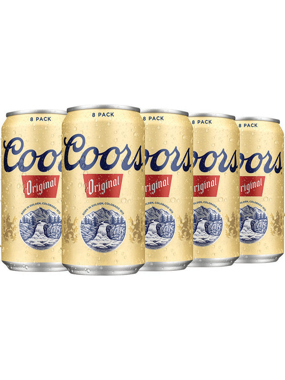 COORS ORIGINAL 8 CANS