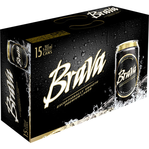 BRAVA 15 PACK CAN 355ML