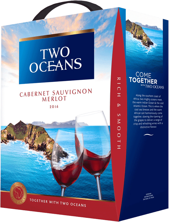 TWO OCEANS CABERNET SAUVIGNON/MERLOT 3 L