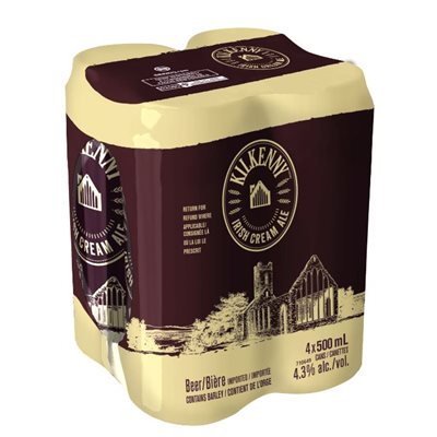 KILKENNY CREAM ALE (CANS) 4-PA