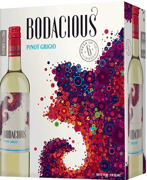 BODACIOUS PINOT GRIGIO 4L