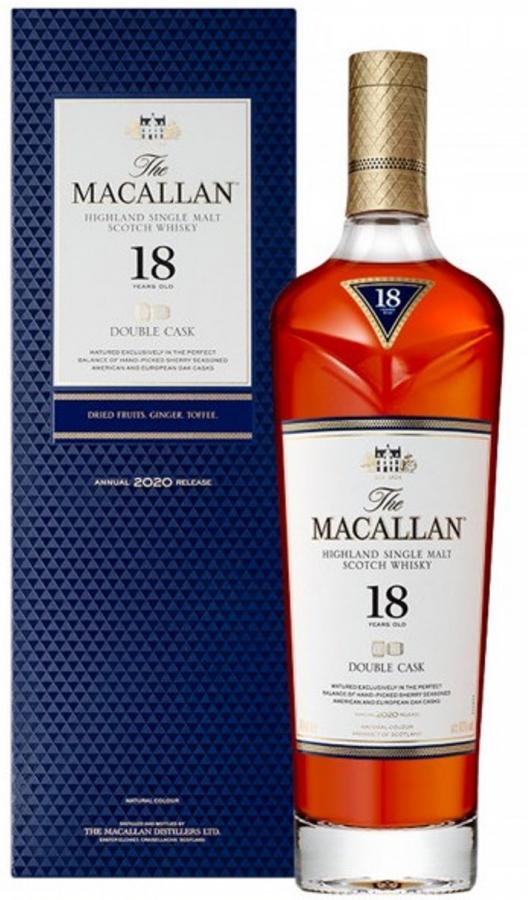 THE MACALLAN 18 DOUBLE CASK 750 ML