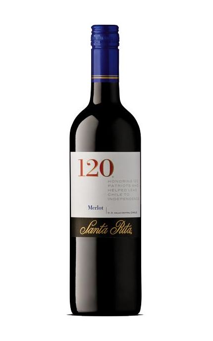 SANTA RITA 120 MERLOT 750 ML