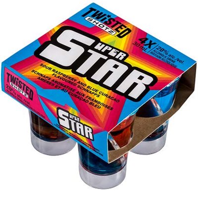 TWISTED SHOTZ - SUPER STAR 4 P