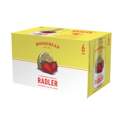 MOOSEHEAD STRAWBERRY LEMONADE 6 CANS