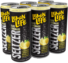LEMON LIFE SELTZER PINEAPPLE 6 CANS