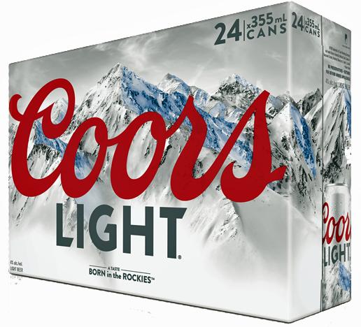 Coors light 24 Can Suitcase 355ML