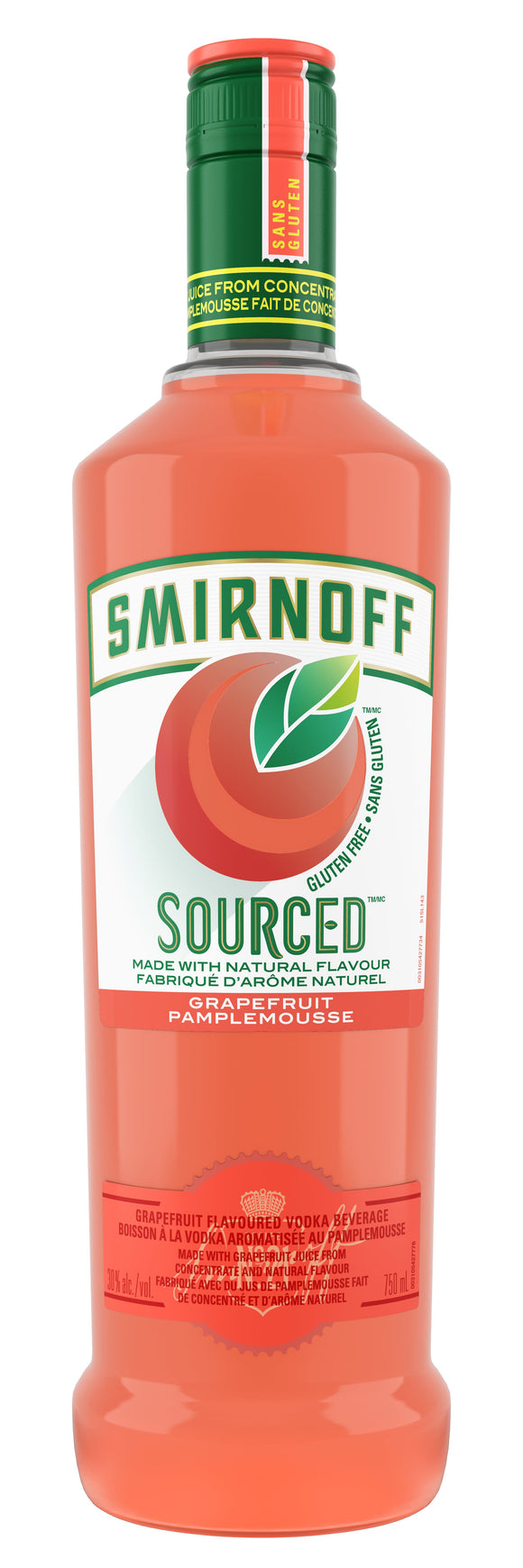 SMIRNOFF SOURCED GRAPEFRUIT