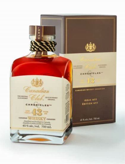 CANADIAN CLUB 43 YR OLD 750 ML